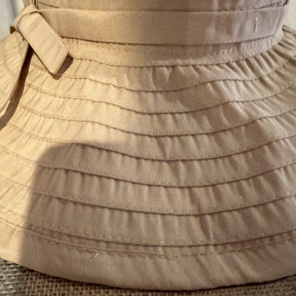 Sungrubbies Ginger Wide Brim Packable Sun Hat Size XL Wheat / Tan - Picture 5 of 10